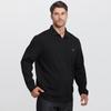 Dibenze Herren Übergröße Faux Layered Polo Sweatshirt