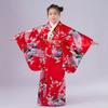 Bathrobe Gown Children Japanese Kimono with Obi Cosplay Costume Vintage Haori  Kids Boys Girls