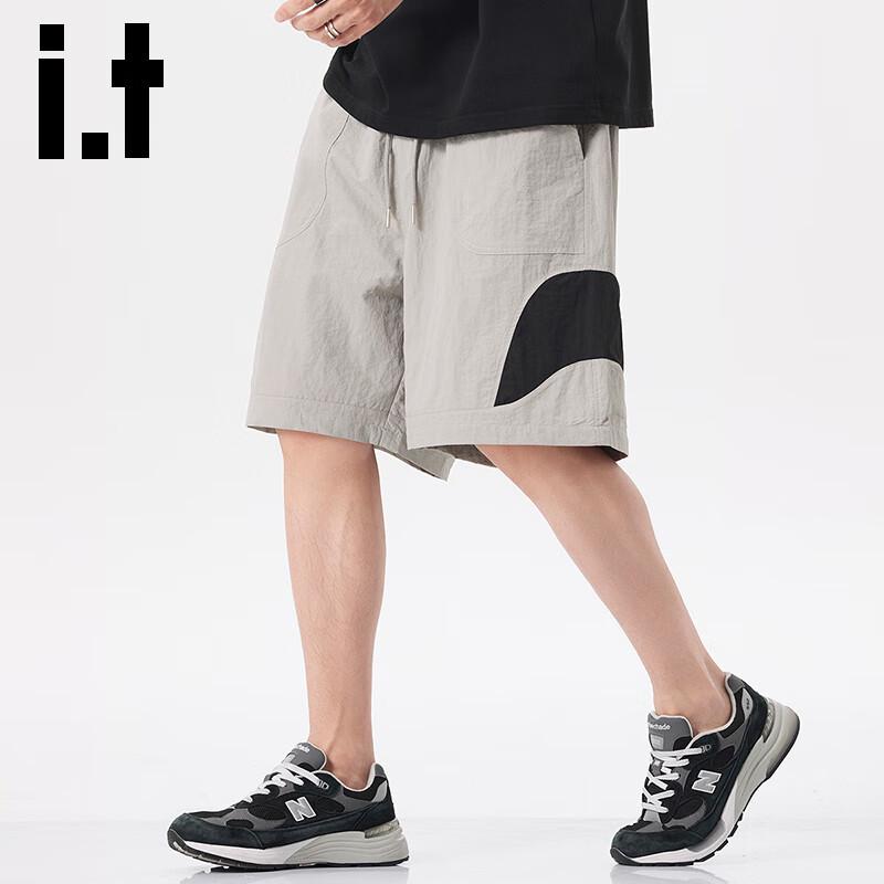 Izzue IT Men s Quick-Dry Colorblock Shorts M