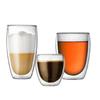 Creative 80~650ml Tumbler Double Wall Heat Resistant Drinkware Espresso Coffee Cup Glass Cup Beer Mug Glass Mug
