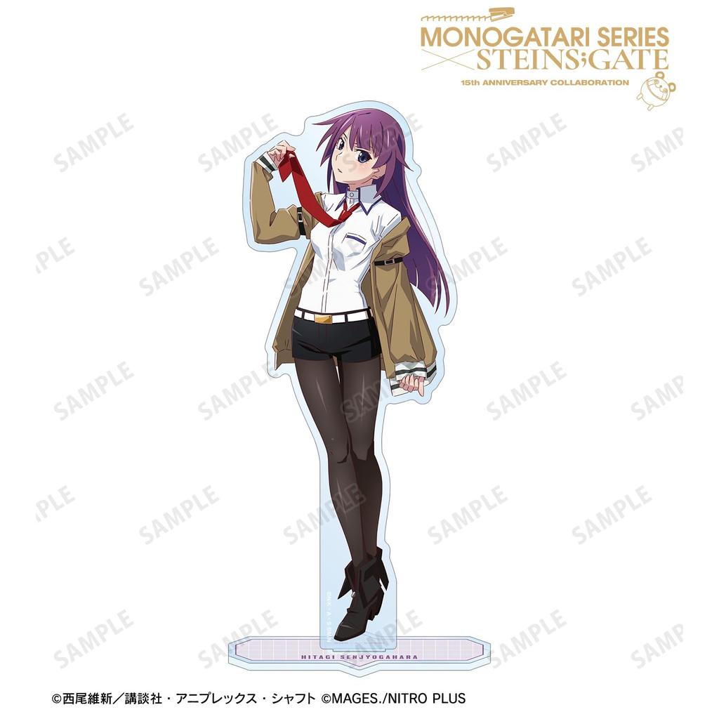 Monogatari Series x STEINS GATE Original Illustration of Hitagi Senjougahara Collaboration Big Acrylic Stand Ver.