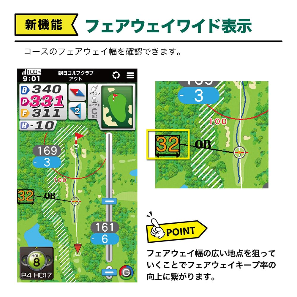 ASAHI Golf EAGLE VISION NEXT G GPS EV-438