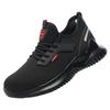 Lightweight Safety Shoes Men Steel Toe Sneakers Puncture Proof Breathable Safety Boots Man Dangerous Construction Work Foorwear