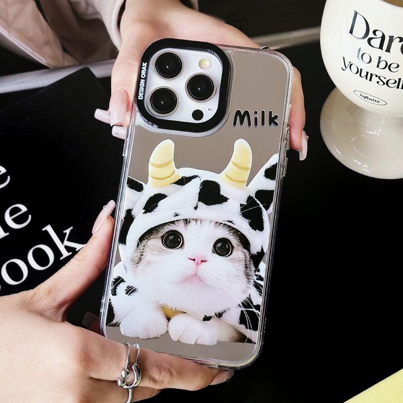 Zhitai 3-in-1 Mirror Case for iPhone 12/13 Pro/14/15 Pro & Apple 16