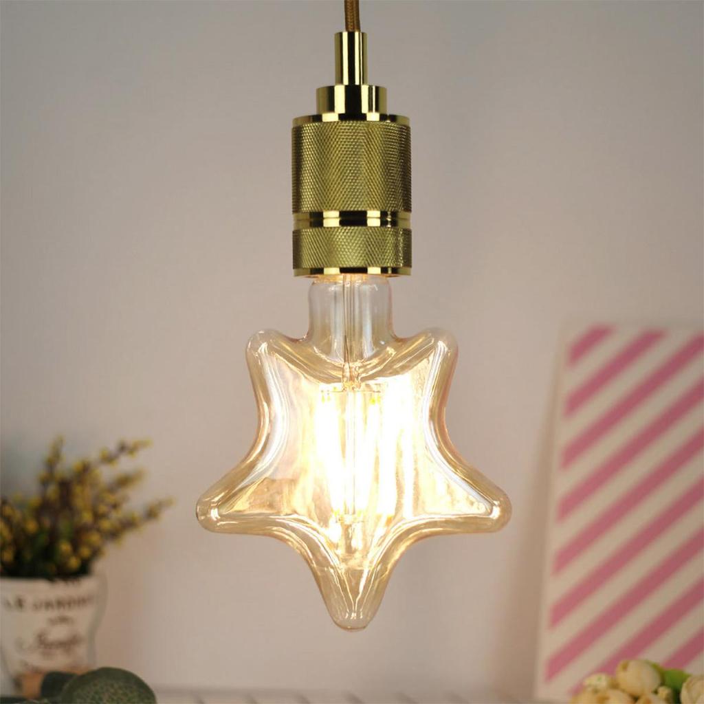 Led Bulb Special Shaped 220v Filament G125 Clear Vintage Bulbs Decorative Retro E27 Warm White Gold Lighting 2700k Edison