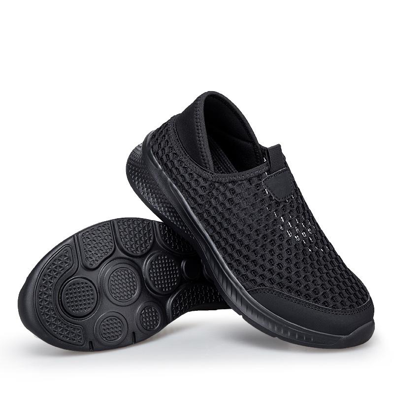 Lightweight summer new breathable mesh hole big mesh casual shoes walking