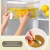 Keep Drinks Cool with 6.5L Cold Water Pitcher with Handy Faucet for Office and Home Fridges