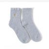 1 pair Women Girls Heart Design Soft Winter Socks Sleeping Socks Foot Warm Floor Fluffy Socks