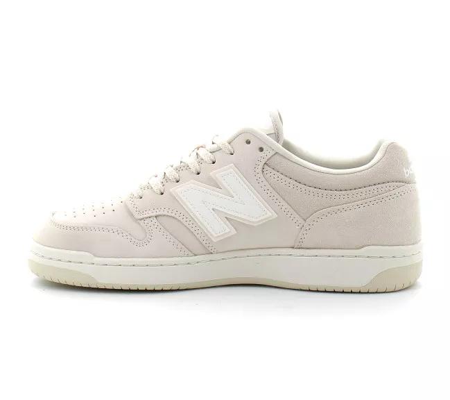 Sneakers New Balance Beige, Blanc BB480