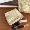 "Compact Fresh Cosmetic & Skincare Travel Bag - Portable Handheld Storage for Toiletries & Underwear"