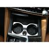 For BMW 5 Series G30 2018-2022 ABS Silver Gear Water Cup Holder Panel Cover Trim