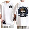 2026 One Piece Straw Hat Pirate Skull Tshirt Men Cotton Anime Tee Graphic Streetwear Comfortable Durable Casual Top