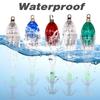 Waterproof Underwater LED Fishing Light Fish Lure Attracting Light Lamp with Squid Jig Hooks