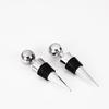Practical Silver-plated Vacuum Household Wine Stopper with Silicone for Dust-proof and Fresh-keeping