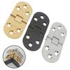 Thickened Zinc Alloy Flap Hinge 180° Furniture Countertop Folding Flap Hinge