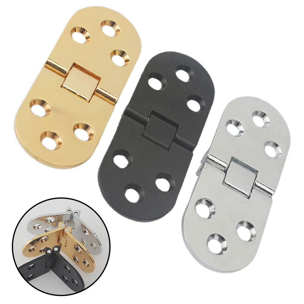 Thickened Zinc Alloy Flap Hinge 180° Furniture Countertop Folding Flap Hinge