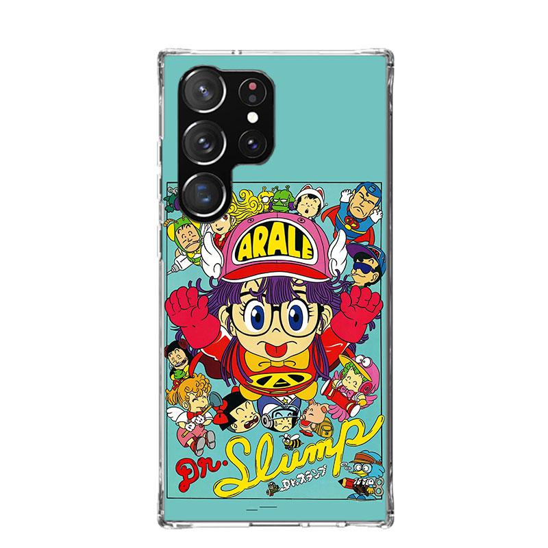 

Arale Dr Slump Phone Case For Samsung Galaxy S26 Ultra S23 S24 S25 Edge S20 FE S21 S22 Plus Soft Print Shell Cover Fundas Galaxy Samsung S21 FE