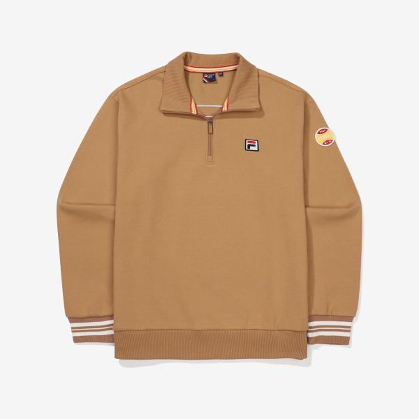Fila F Box Cotton Blend halF Zip Sweatshirt