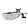 Breathable Mesh Cat Bed Desk Space Saving Foldable Cat Nest Hammock New Window Cat Bed  Balcony Use