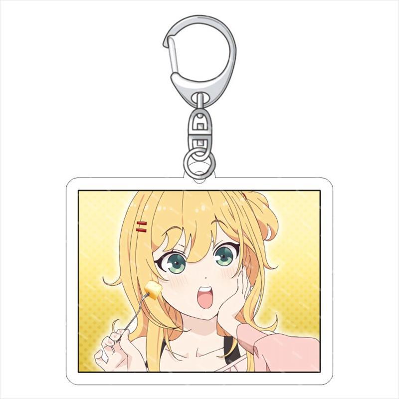 

Акриловый брелок: Время идет, еда остается вкусной - Кавай Мако Шарм 55mm Double-sided HD