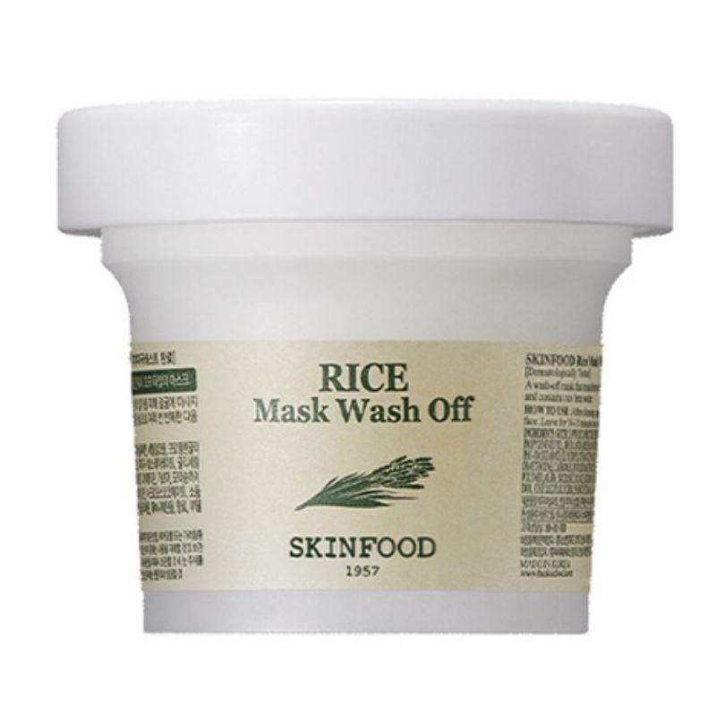 SKINFOOD Rice Mask Wash Off Exfoliating Face Mask 120ml