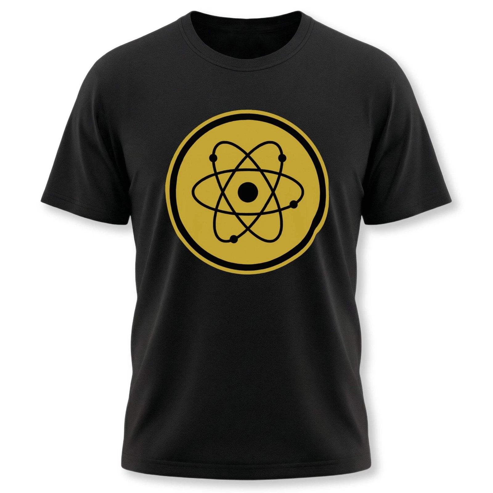 Science Atom Symbol T-Shirt | Nuclear Physics Chemistry Graphic Tee Shirt M