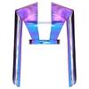 Unisex Metallic Shiny Shoulder Shrugs Tassel Fringe Adjustable Armor Shawls