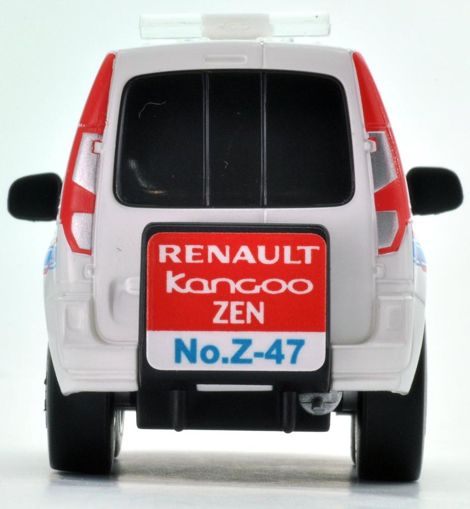 Z47b Renault Kangoo Police Car Choro-Q (White)