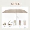 CAWKAY Folding Parasol with 6 UV Sun Folding Umbrella for Sun and Rain Fan, Ribs, Protection, Protection, Windproof, Water-Repellent, Lightweight,