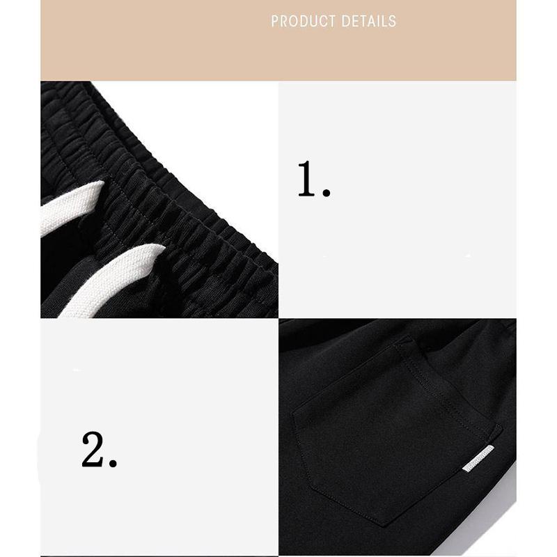 Spring and Autumn Men's Large Pants Loose Sanitary Pants Fashion Men's Casual Men's Pants