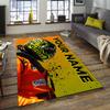 Lando Norris Design Area Rug Personalized Name- Non-Slip, Soft & Cozy Floor Mat for Living Room, Office - Indoor/Outdoor Carpet