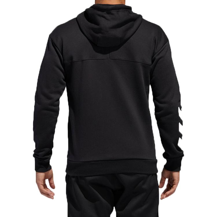 Adidas SPT Full Zip Basketball Hooded Jacket Men Outerwear Black DM7564