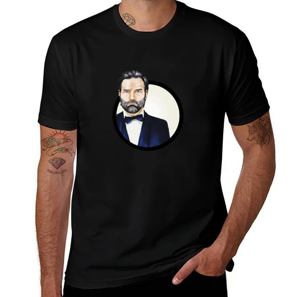 Adam Buxton TShirt Basic Solid Color Short Sleeve Cotton Top