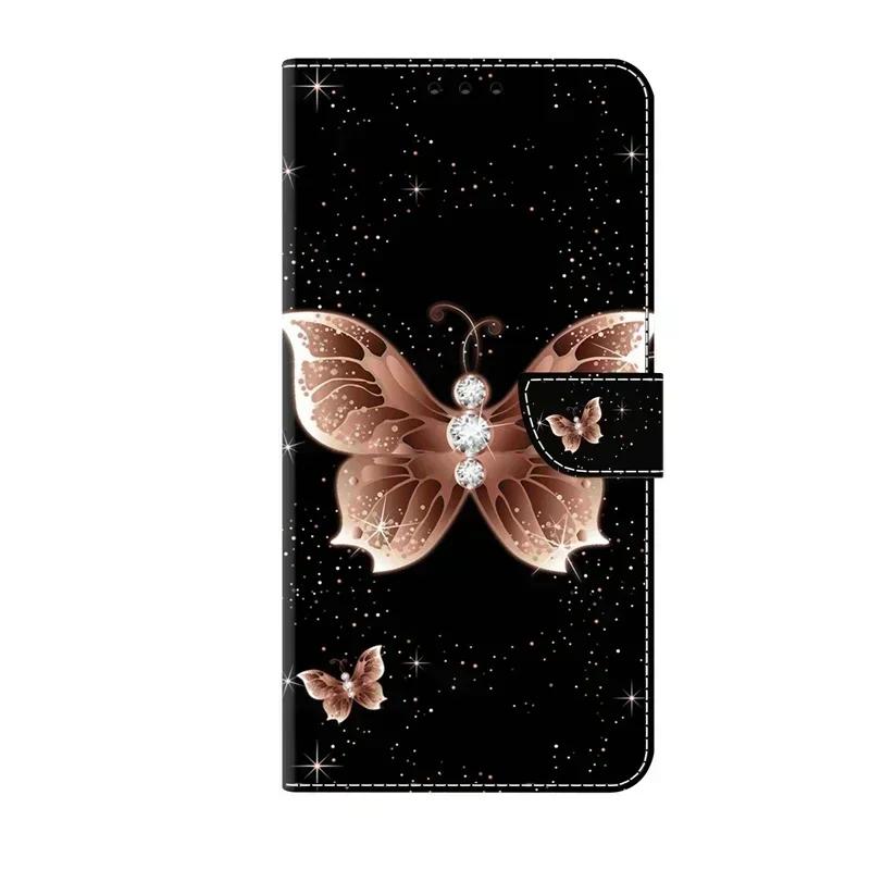 For Samsung S26 Ultra SM-S948B Case Painted Pattern Wallet Flip Cover On For Samsung Galaxy S26 Ultra S 26 S26+ Plus Case Fundas