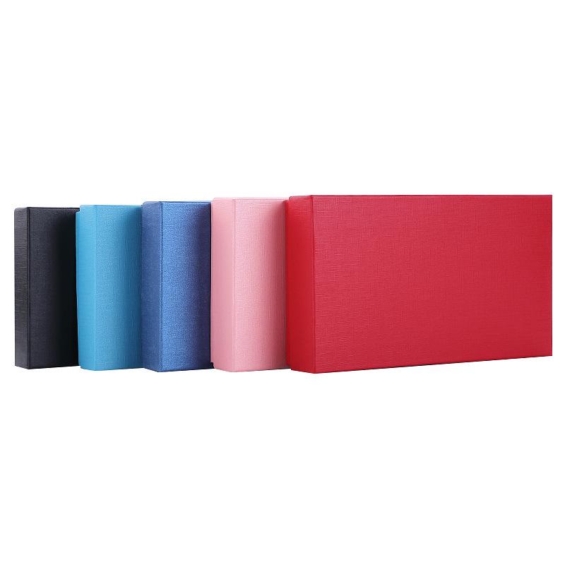 Black High-End Gift Box with Bookmark for Long Wallet or Stocking