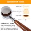 Espresso Puck Screen Coffee Filter Reusable Stainless Steel Holder 0.2mm For 51/54/58mm Coffee Portafilter Barista Accessories