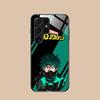 MHA Izuku Deku Mobile Phone Case for Samsung Galaxy S26 S25 S24 S23 S22 S21 S20 Note20 Plus FE Ultra Glass Colorful Cover Cover