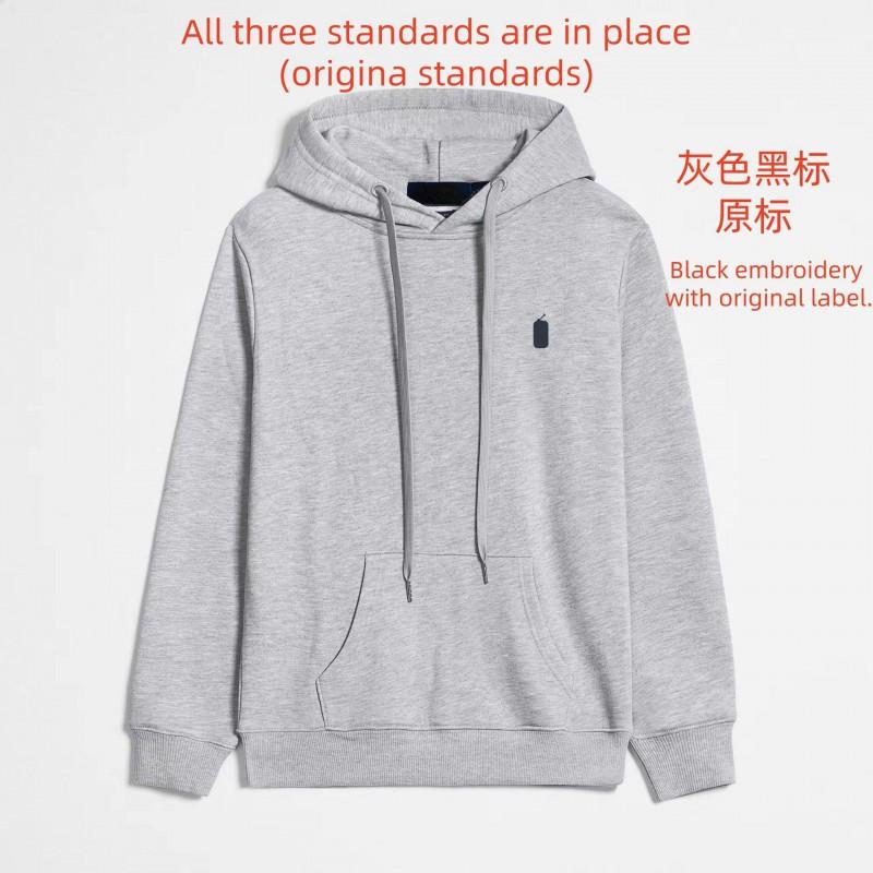 Mens Lightweight Hooded Cotton Sweatshirt Zip-Up Pullover Casual Sportswear Loose Fit