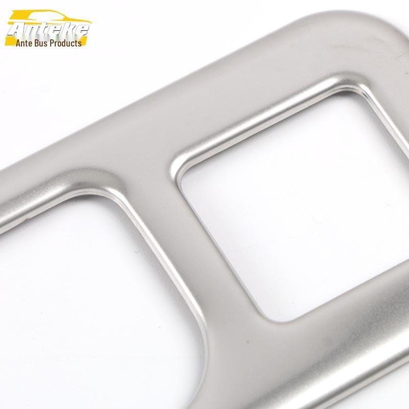 Highlander Decorative Trunk Handle Frame & Stainless Steel Tailgate Buckle - Fits 22 Models