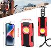 LED Work Portable COB Compact Brightness 7 Light IP65 4000mAH Large LED Battery Level SOS Powerful Hanging Night Nighttime Disaster Emergency Night