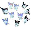50/100PCS Cartoon  Alloy Drip Oil Jewelry Accessories DIY Keychain Earrings Pendant Necklace Bag Pendant