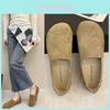Casual Canvas Loafers For Women With Breathable Textile Insole For Summer And Spring Comfort