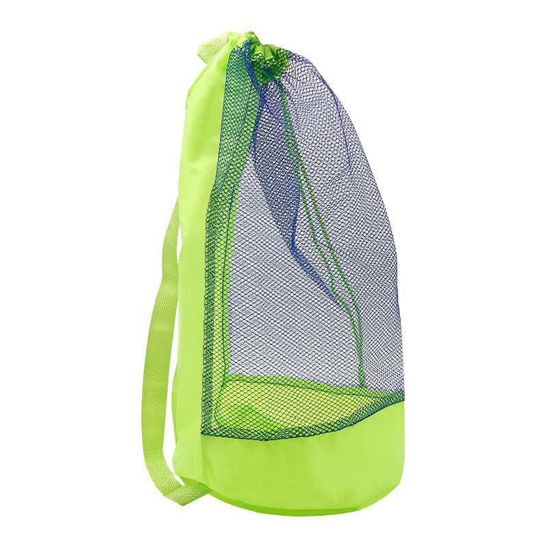 Large Mesh Backpack for Toy Storage and Beach Play