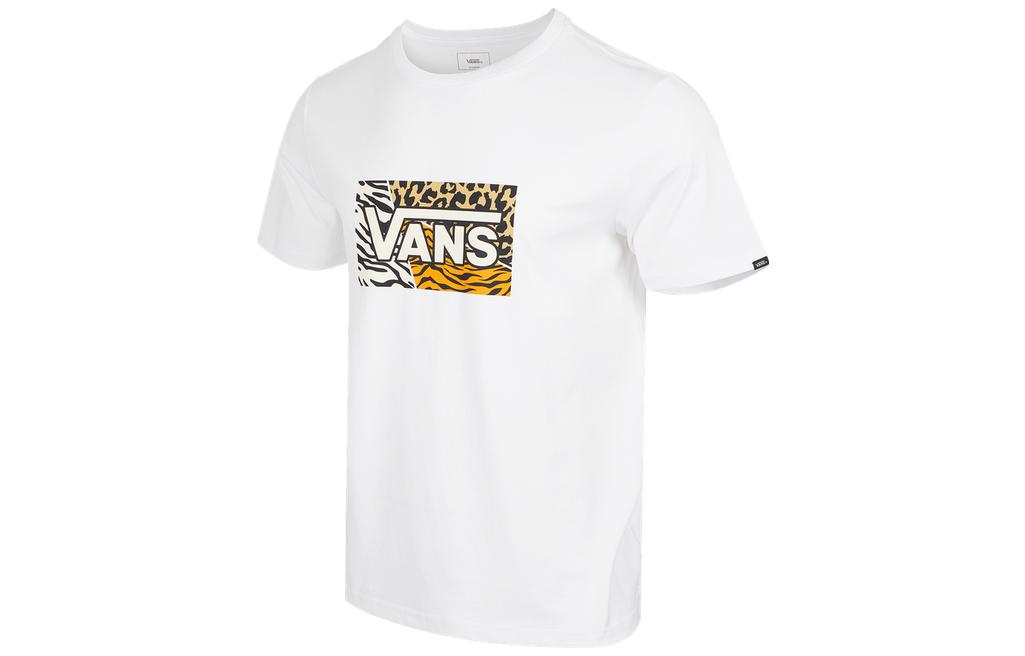 Vans T Shirts Men s White Crew Neck Moderate VN0A7TRTWHT M