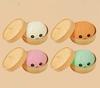 New In Stock Decompression Color Smiling Face Simulation Steamed Bun Squeezing Music Cute Impressions Quick Rebound Food