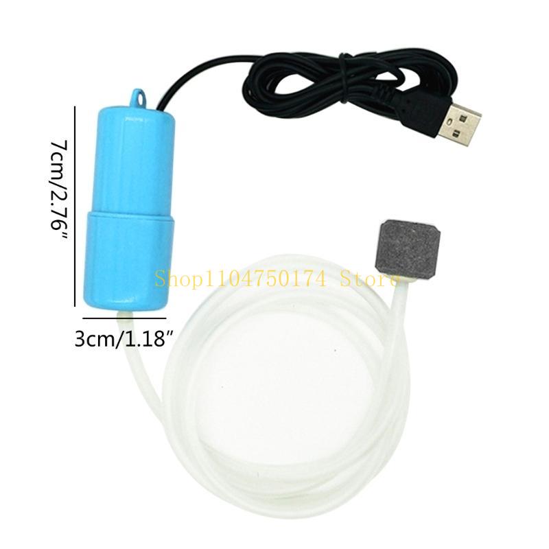 Portable Mini Hydroponic Oxygen Compresso USB Aquarium Fish for Tank Oxygen Air top sale