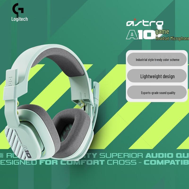 Logitech Astro A10 Enhanced Wired Gaming Headset