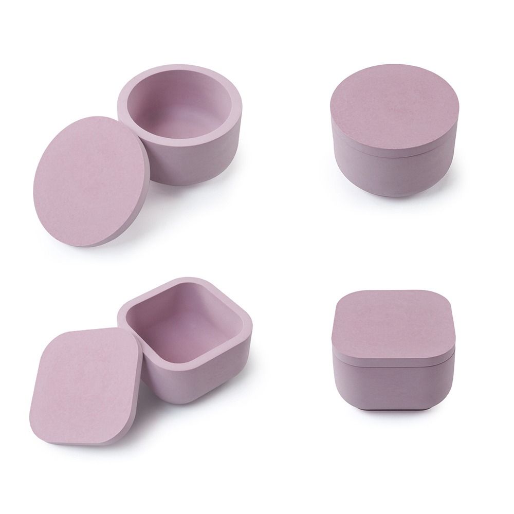 with Lid Candlestick Mold Silicone Succulent Flower Pot Gift Candle Jar Mold  Home Decor