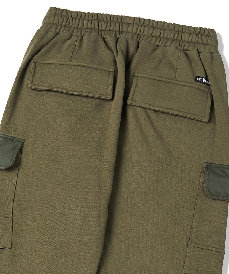 LIFEWORK Unisex Woven Color Block Jogger Pants