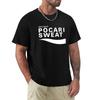 POCARI SWEAT Weißes T-Shirt Basic Einfach Lässig Kurzarm-T-Shirt